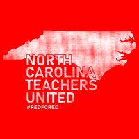 North Carolina Teachers United Red For Ed Baby Bodysuit