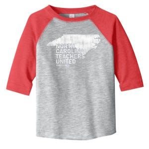 North Carolina Teachers United Red For Ed Toddler Fine Jersey T-Shirt