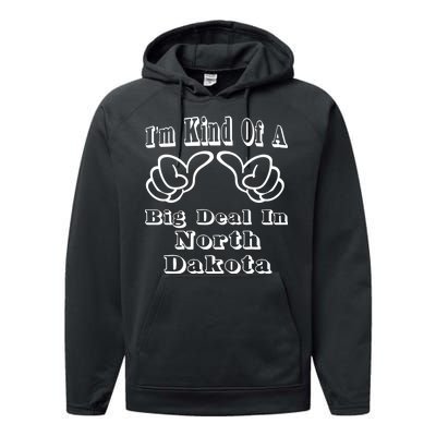 North Dakota Big Deal Performance Fleece Hoodie