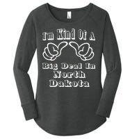 North Dakota Big Deal Women's Perfect Tri Tunic Long Sleeve Shirt