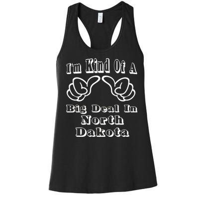 North Dakota Big Deal Women's Racerback Tank