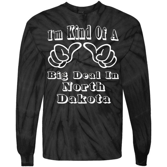 North Dakota Big Deal Tie-Dye Long Sleeve Shirt