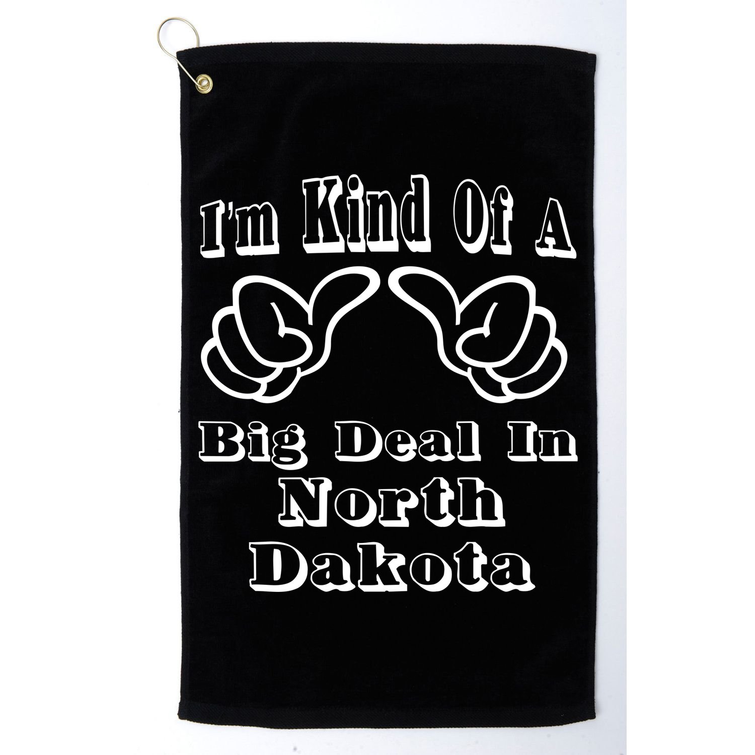 North Dakota Big Deal Golf Towel