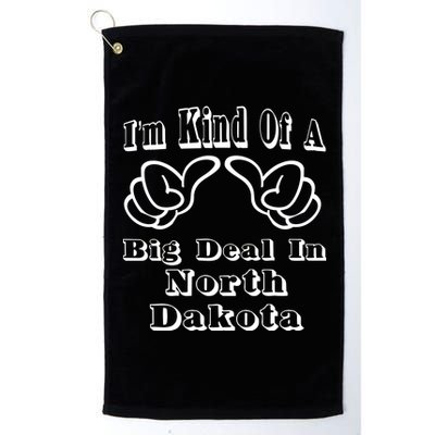 North Dakota Big Deal Platinum Collection Golf Towel