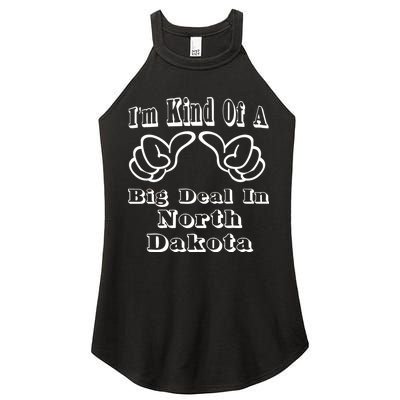 North Dakota Big Deal Women's Perfect Tri Rocker Tank