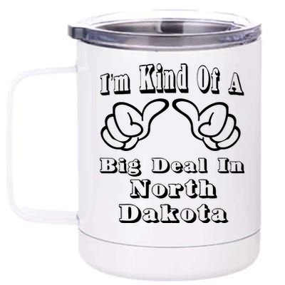 North Dakota Big Deal 12 oz Stainless Steel Tumbler Cup