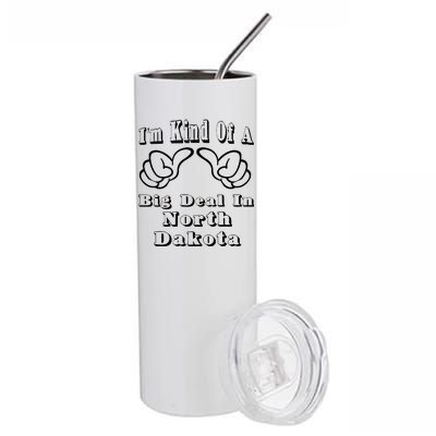 North Dakota Big Deal Stainless Steel Tumbler