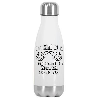 North Dakota Big Deal Stainless Steel Insulated Water Bottle