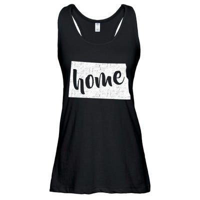 North Dakota Home State Ladies Essential Flowy Tank