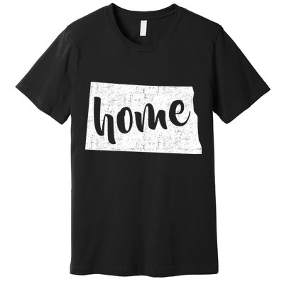 North Dakota Home State Premium T-Shirt