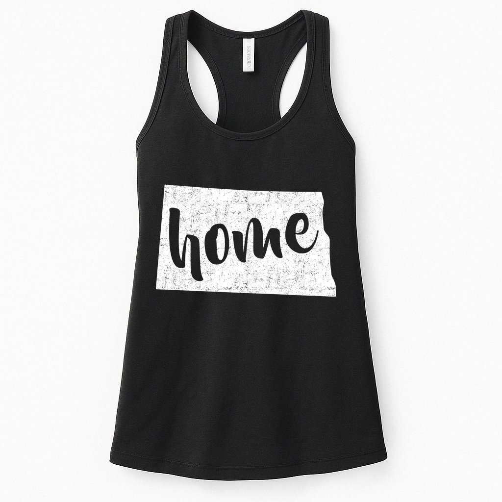 North Dakota Home State Womens Tank Top