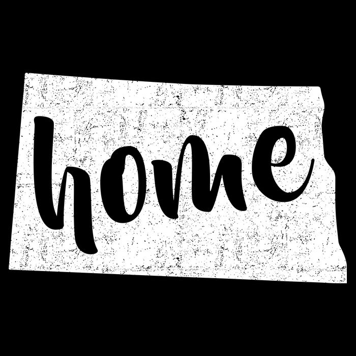 North Dakota Home State Tie-Dye T-Shirt