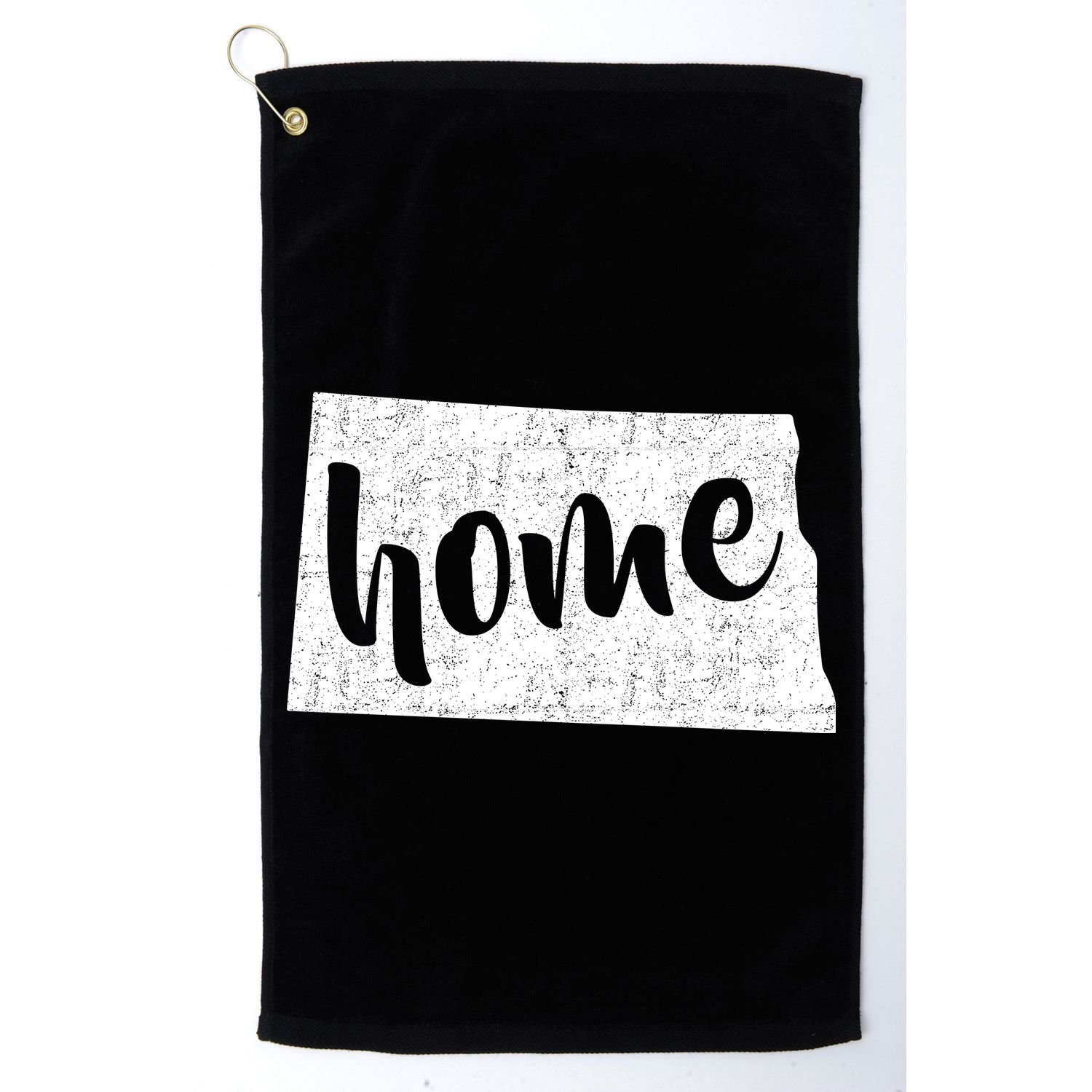 North Dakota Home State Golf Towel
