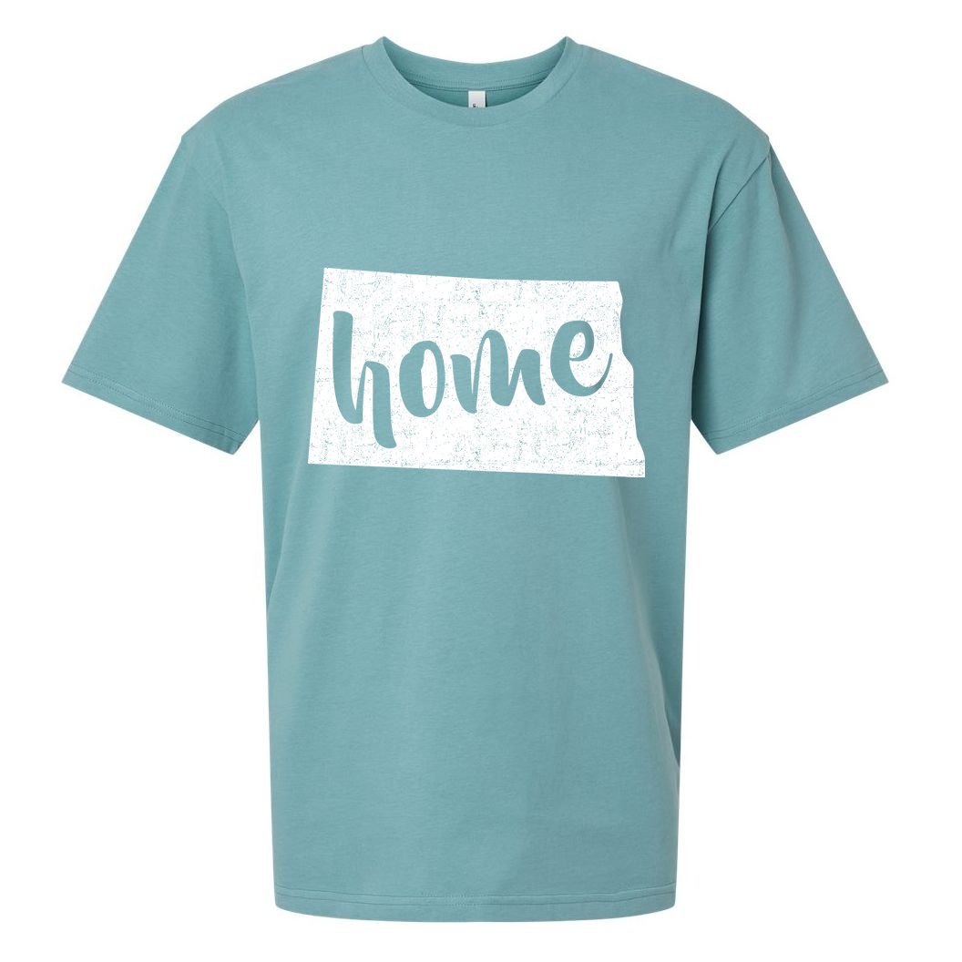 North Dakota Home State Sueded Cloud Jersey T-Shirt