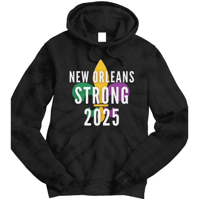 New Orleans Strong 2025 Unity Tie Dye Hoodie