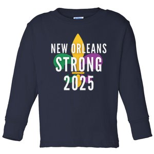 New Orleans Strong 2025 Unity Toddler Long Sleeve Shirt