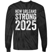 New Orleans Strong 2025 Unity Tie-Dye Long Sleeve Shirt