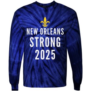 New Orleans Strong 2025 Unity Tie-Dye Long Sleeve Shirt