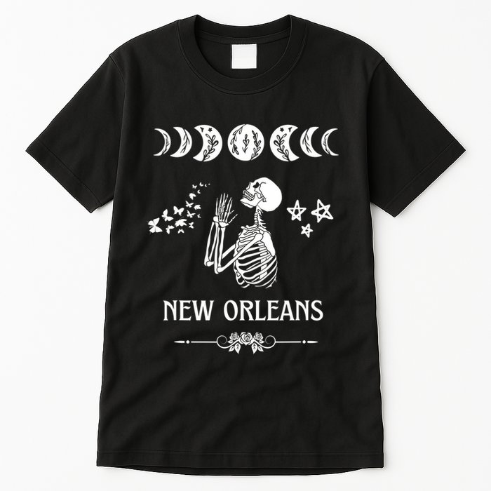 New Orleans Spooky Goth Nola Louisiana Halloween Gothic Tall T-Shirt