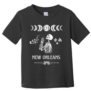 New Orleans Spooky Goth Nola Louisiana Halloween Gothic Toddler T-Shirt