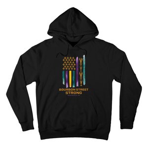 New Orleans Strong 2025 Bourbon Street Strong Hoodie