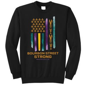 New Orleans Strong 2025 Bourbon Street Strong Sweatshirt