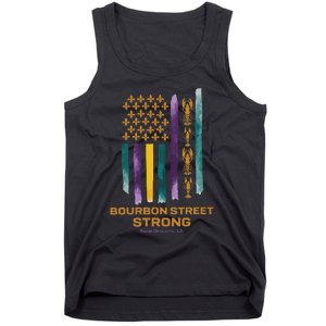 New Orleans Strong 2025 Bourbon Street Strong Tank Top