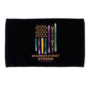 New Orleans Strong 2025 Bourbon Street Strong Microfiber Hand Towel