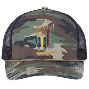 New Orleans Strong 2025 Bourbon Street Strong Retro Rope Trucker Hat Cap