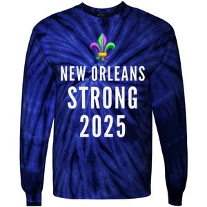 New Orleans Strong 2025 Unity Tie-Dye Long Sleeve Shirt