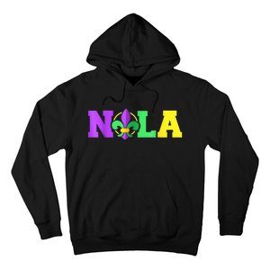 New Orleans Strong 2025 Nola Strong Support Fleur De Lis Hoodie