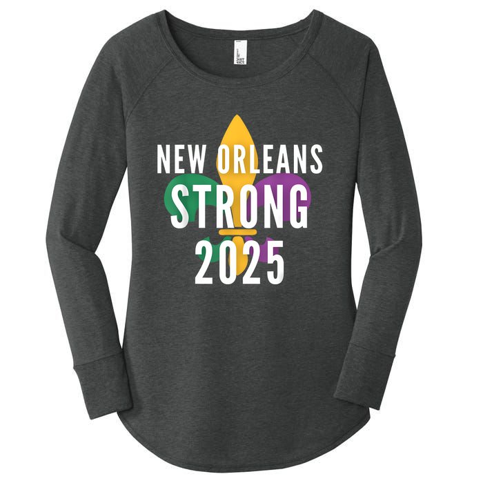 New Orleans Strong 2025 Unity Women's Perfect Tri Tunic Long Sleeve Shirt