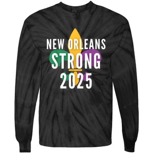 New Orleans Strong 2025 Unity Tie-Dye Long Sleeve Shirt