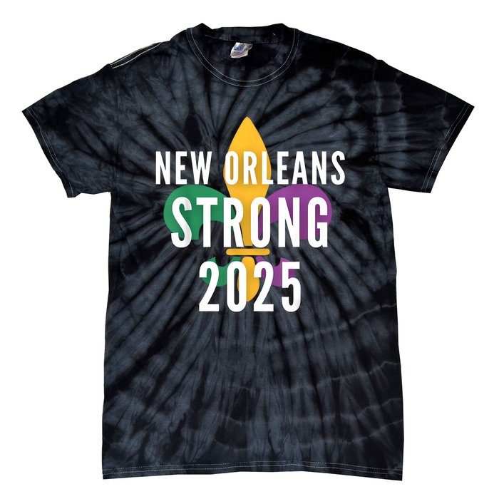 New Orleans Strong 2025 Unity Tie-Dye T-Shirt