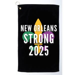 New Orleans Strong 2025 Unity Platinum Collection Golf Towel