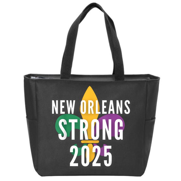 New Orleans Strong 2025 Unity Zip Tote Bag