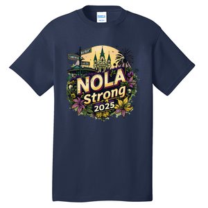 New Orleans Strong 2025 Pride Honor Nola Supporter Tall T-Shirt