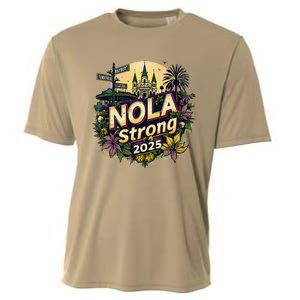 New Orleans Strong 2025 Pride Honor Nola Supporter Cooling Performance Crew T-Shirt