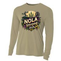 New Orleans Strong 2025 Pride Honor Nola Supporter Cooling Performance Long Sleeve Crew