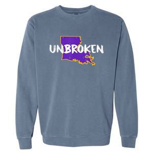 New Orleans Strong 2025 Unbroken Garment-Dyed Sweatshirt