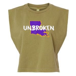 New Orleans Strong 2025 Unbroken Garment-Dyed Women's Muscle Tee