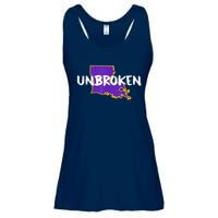 New Orleans Strong 2025 Unbroken Ladies Essential Flowy Tank