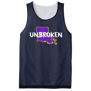 New Orleans Strong 2025 Unbroken Mesh Reversible Basketball Jersey Tank