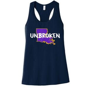 New Orleans Strong 2025 Unbroken Women's Racerback Tank