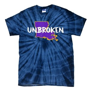 New Orleans Strong 2025 Unbroken Tie-Dye T-Shirt