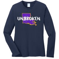 New Orleans Strong 2025 Unbroken Ladies Long Sleeve Shirt