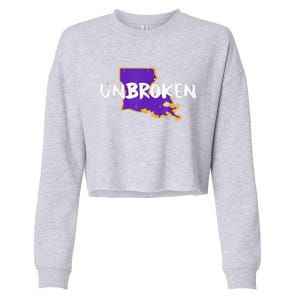 New Orleans Strong 2025 Unbroken Cropped Pullover Crew