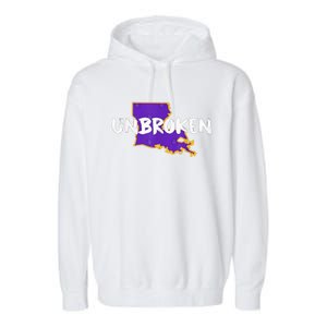 New Orleans Strong 2025 Unbroken Garment-Dyed Fleece Hoodie