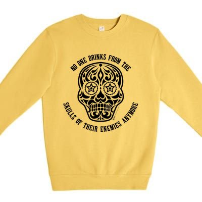 No One S From The Skulls 4th Of July Sugar Skull Gift Premium Crewneck Sweatshirt