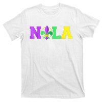 New Orleans Strong 2025 Nola Strong Support Fleur De Lis T-Shirt